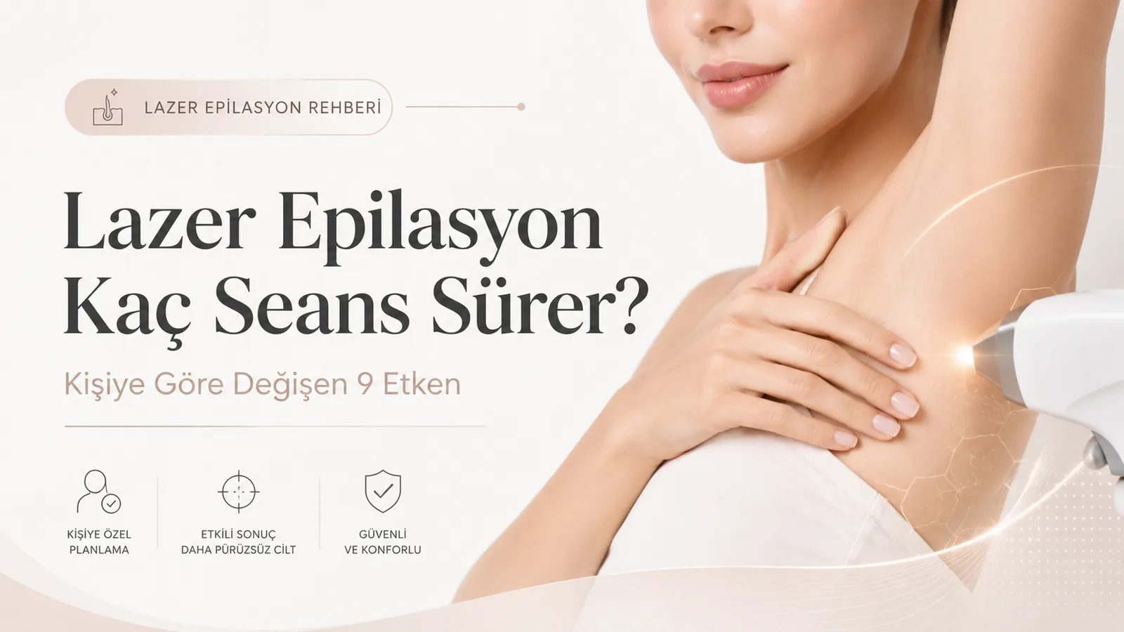 Lazer Epilasyon Kaç Seans Sürer? Kişiye Göre Değişen 9 Etken